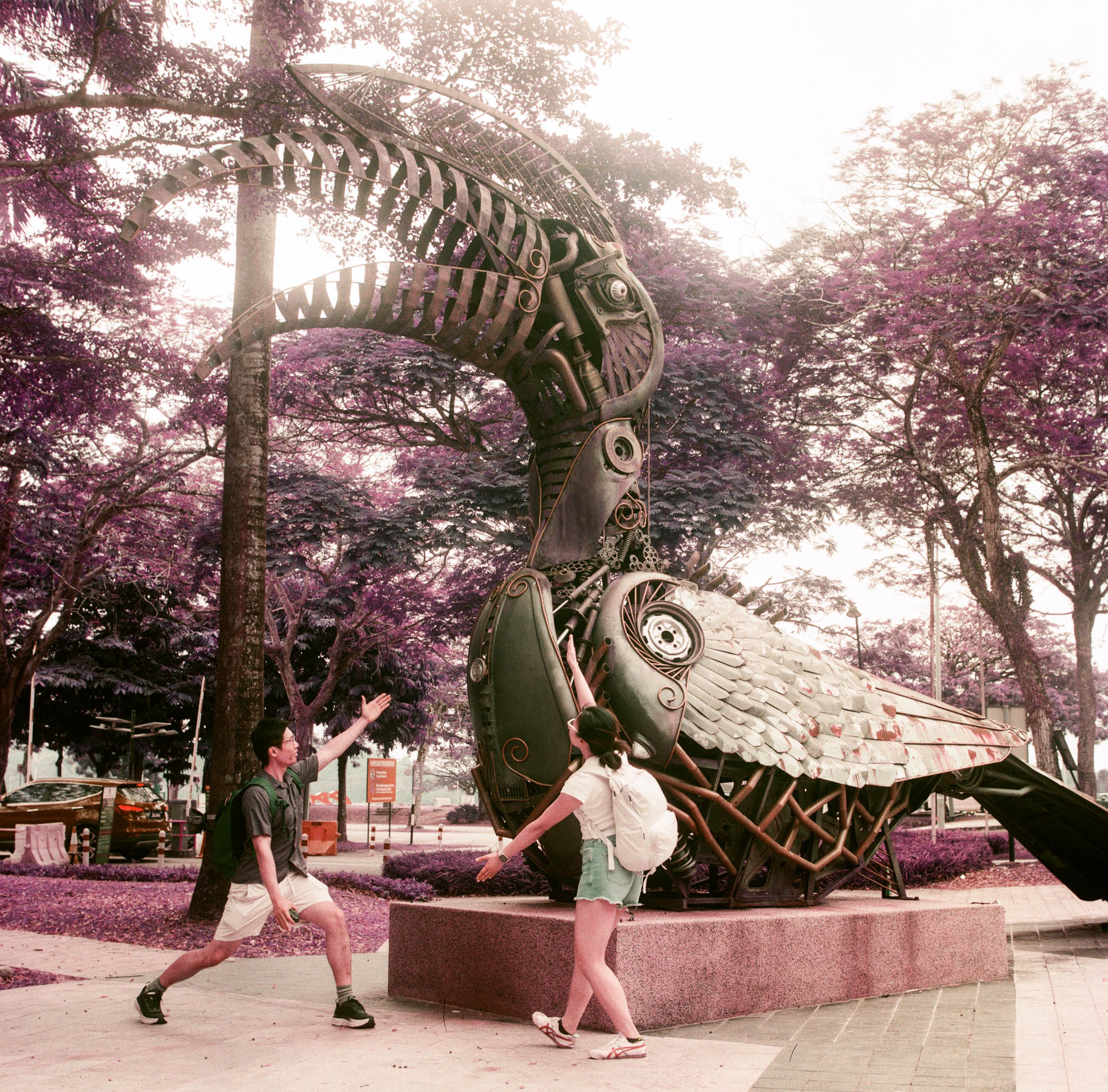 Johor Bahru, Lomochrome Purple, Frame 3